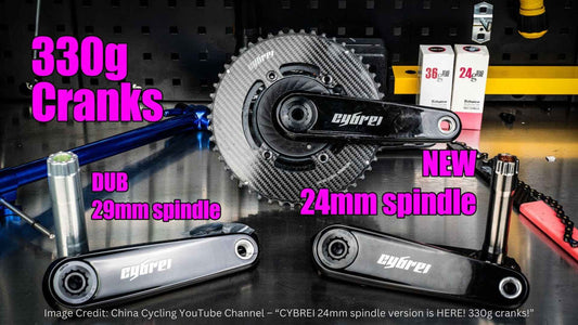 New Shimano-Standard Cybrei Crank Increases Bearing Lifespan